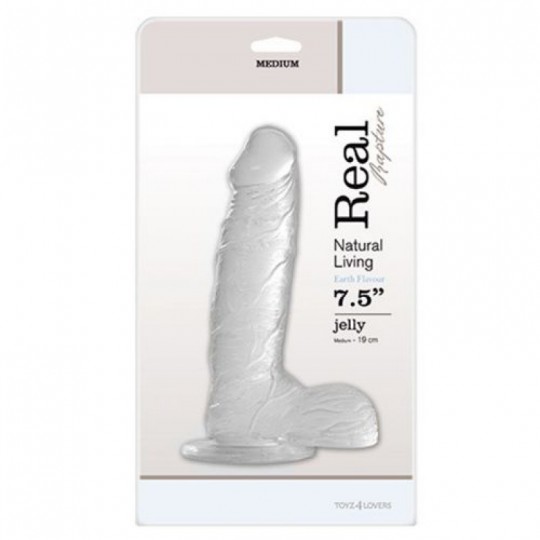 PENE REAL RAPTURE EARTH FLAVOUR 7.5&#039;&#039; TRANSPARENTE