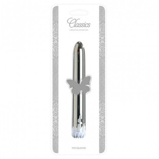 VIBRADOR CLASSICS PRATEADO MÉDIO