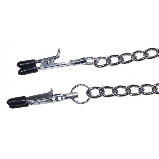 CATENA CON PINZETTE PER CAPEZZOLI E CLITORIDE SEXTREME
