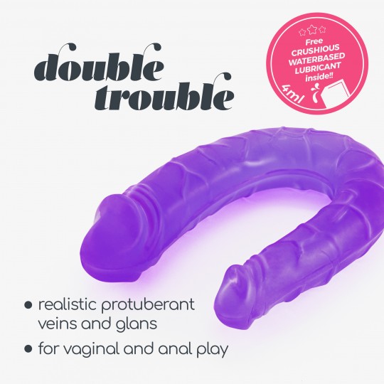 DOPPIO DILDO DOPPIO TROUBLE CRUSHIOUS VIOLA
