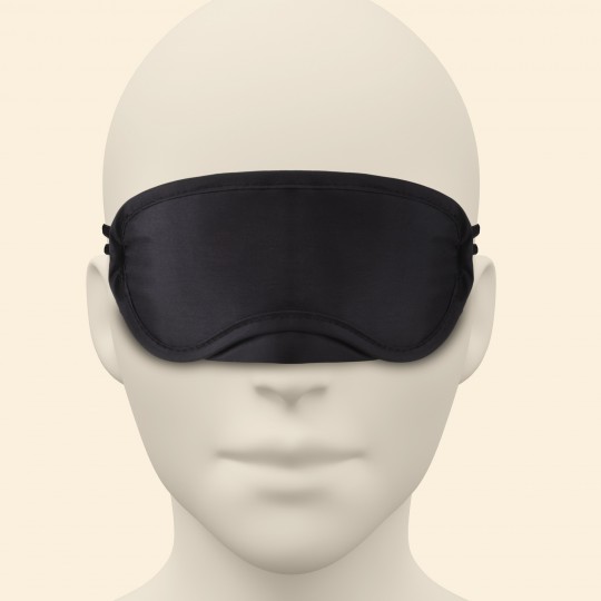PACK OF 30 2 SATIN BLINDFOLDS CRUSHIOUS BLACK &amp; RED
