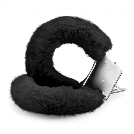 CRUSHIOUS DÉSIR NOIR  HANDCUFFS SET + SATIN BLINDFOLD AND WARMING EFFECT LUBRICANT CRUSHIOUS