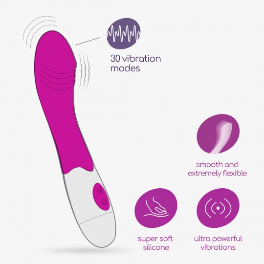 VIBRATORE GROWLIE CON LUBRIFICANTE A BASE D'ACQUA INCLUSO CRUSHIOUS