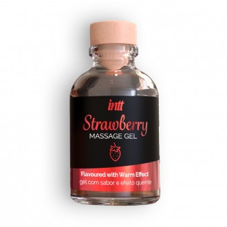 INTT STRAWBERRY FLAVOURED MASSAGE GEL 30ML