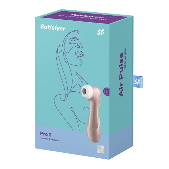 STIMOLATORE CLITORIDE RICARICABILE SATISFYER PRO 2