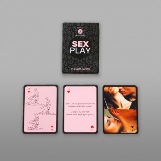 SECRET PLAY SEX PLAY PLAYING CARDS SPANISH/ENGLISH