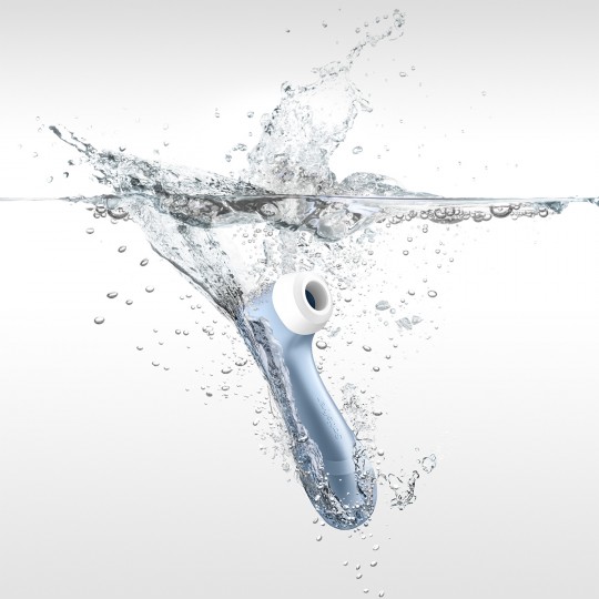 ESTIMULADOR DEL CLÍTORIS RECARGABLE SATISFYER PRO 2 GENERATION 2 AZUL