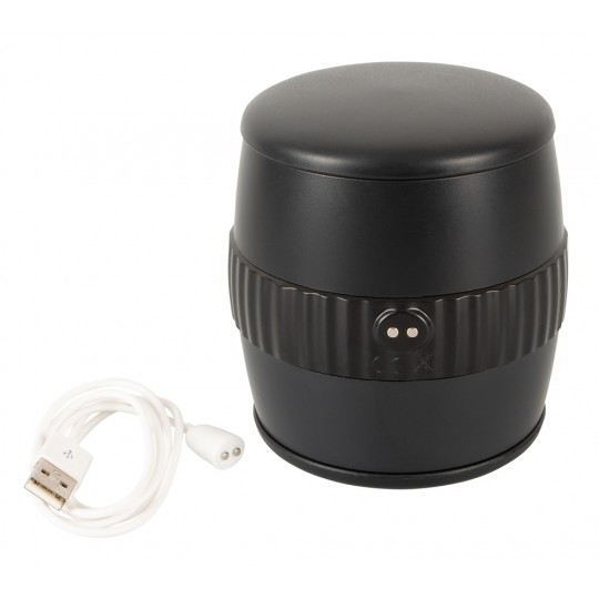 DONUT MASTURBATOR RECHARGEABLE VIBRATING MASTURBATOR