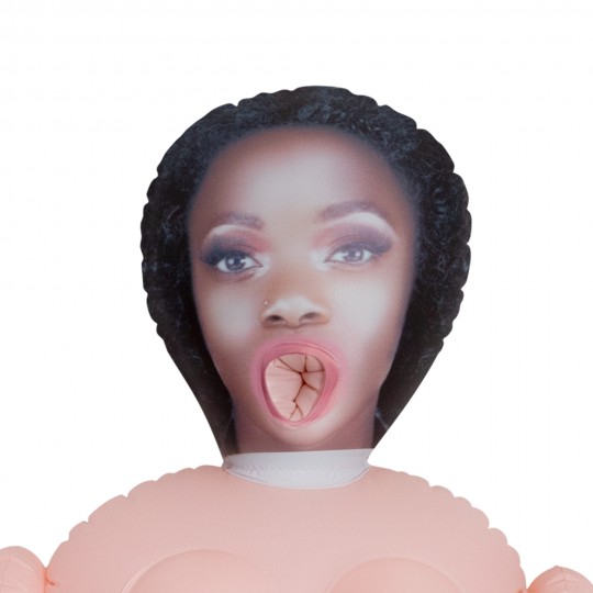 ALICIA IL BOUNTY HUNT MULATTO CRUSHIOUS INFLATABLE BAMBOLA