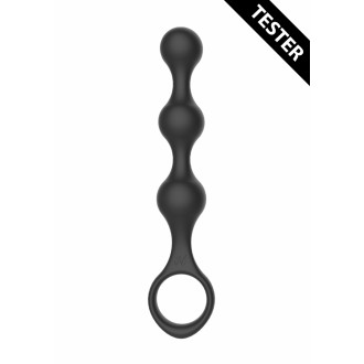 TESTER JIL JAMES 3 BEAD ANAL CHAIN BLACK