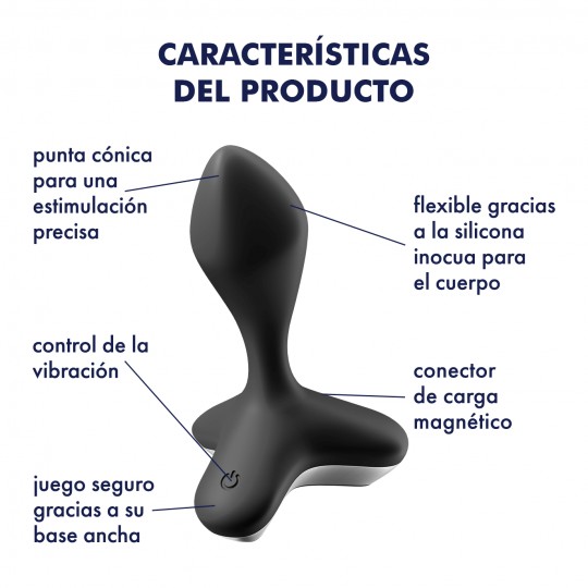 DILDO ANALE GAME CHANGER SATISFYER NERO