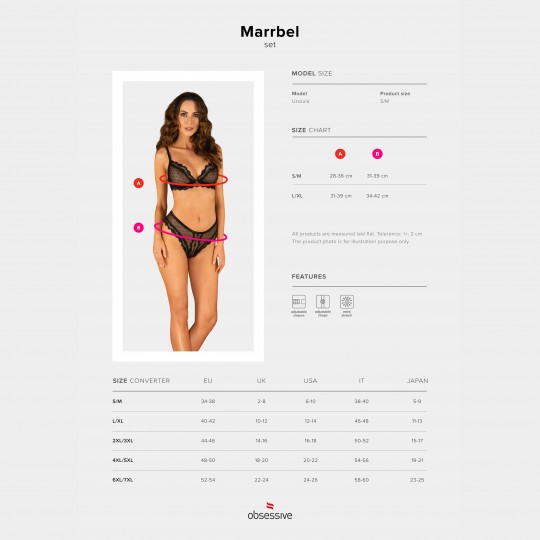 CONJUNTO MARRBEL OBSESSIVE