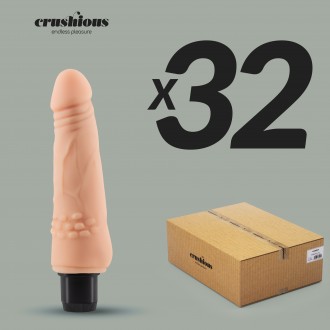 PACK DE 32 VIBRADOR REALISTA WILLY CRUSHIOUS