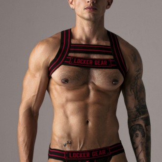 LOCKER GEAR GRAB HIM HARNESS RED