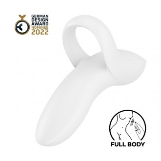 VIBRATORE DA DITO BOLD LOVER SATISFYER BIANCO