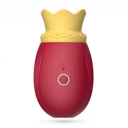STIMOLATORE CLITORIDEO MONARCH CRUSHIOUS ROSSO