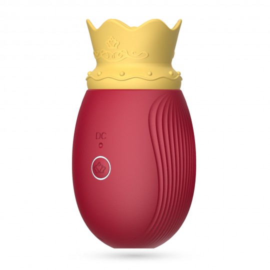 STIMOLATORE CLITORIDEO MONARCH CRUSHIOUS ROSSO