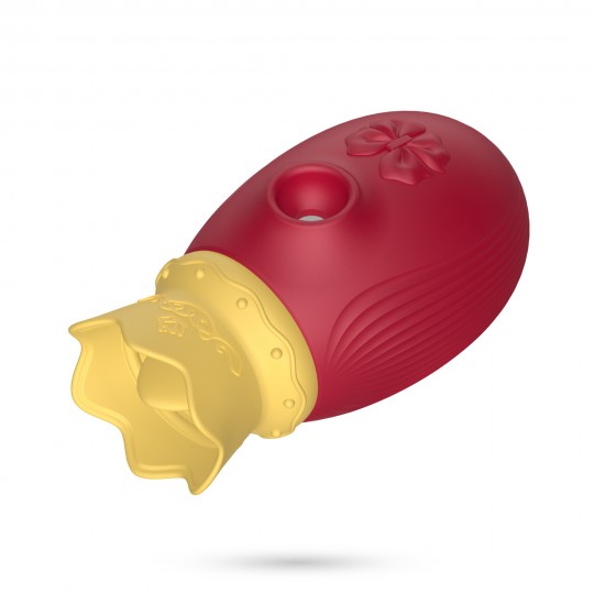 STIMOLATORE CLITORIDEO MONARCH CRUSHIOUS ROSSO