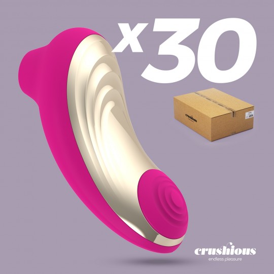 PACK DE 30 ESTIMULADOR PARA CLITÓRIS SUPERNOVA CRUSHIOUS ROSA