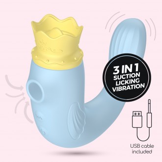 STIMOLATORE TRIPLO HIRI CRUSHIOUS BLU