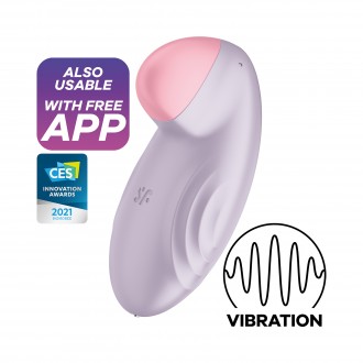 STIMOLATORE TROPICAL TIP CONNECT APP LILLA SATISFYER