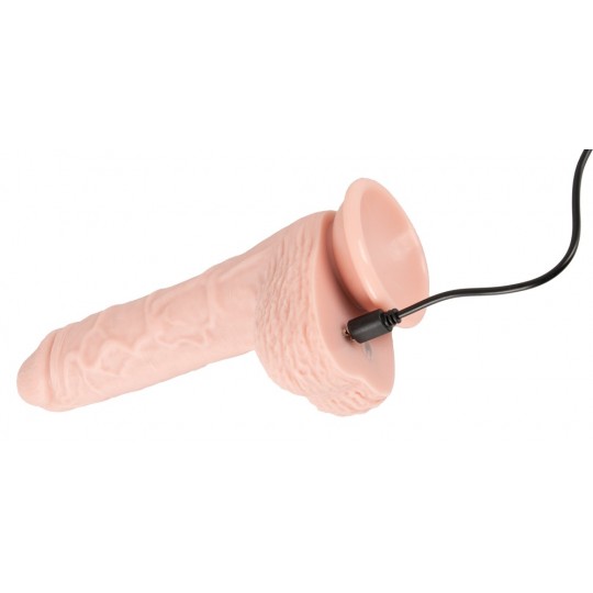 VIBRATORE REALISTICO CON FUNZIONE &quot;VAI E VIENI&quot; E TELECOMANDO WIRELESS MEDICAL SILICONE RC VIBRATOR YOU2TOYS