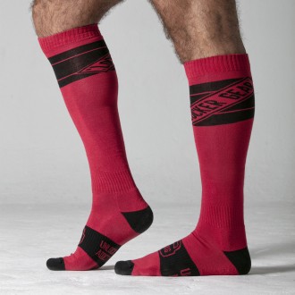 CHAUSSETTES LOCKER GEAR ROUGE