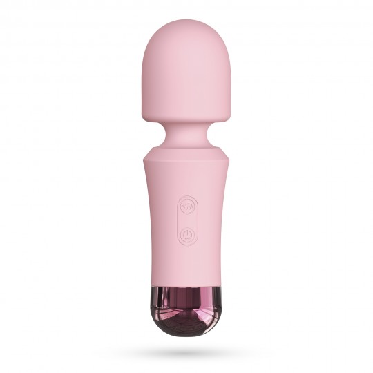 WANDA MINI VIBROMASSEUR WAND RECHARGEABLE ROSE CRUSHIOUS