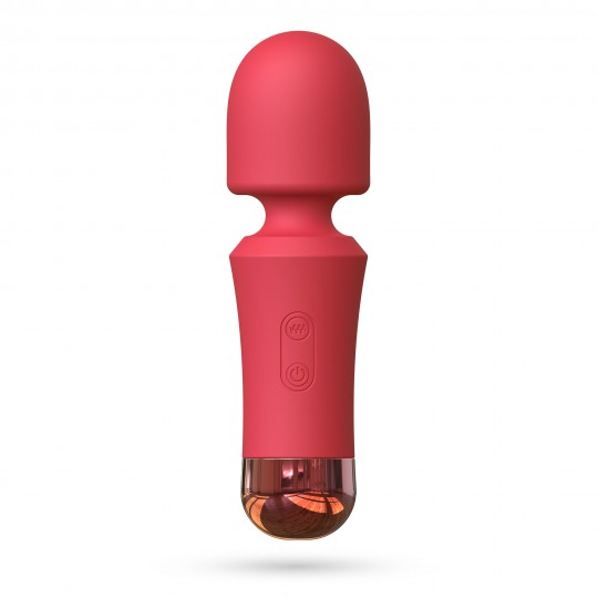 WANDA MINI VIBROMASSEUR RECHARGEABLE TERRACOTTE CRUSHIOUS