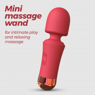 WANDA MINI VIBROMASSEUR RECHARGEABLE TERRACOTTE CRUSHIOUS