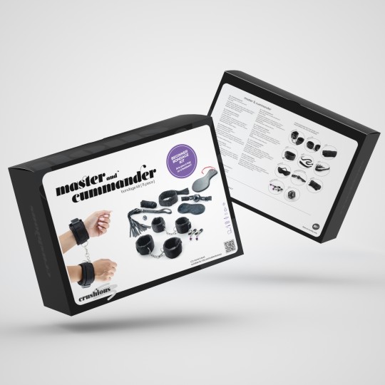 CRUSHIOUS MASTER &amp; CUMMANDER 11 PIECE BONDAGE KIT