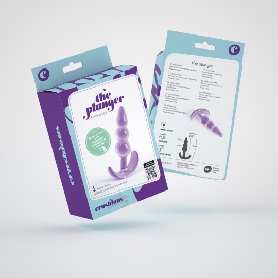 PACK OF 30 CRUSHIOUS THE PLUNGER ANAL PLUG