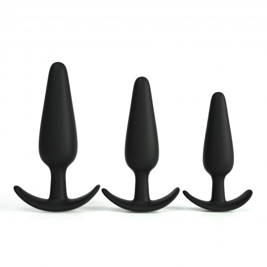 TIC TAC TOE SET DI PLUGS ANALI PER L'ALLENAMENTO CRUSHIOUS