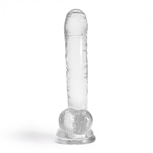 HUDINI DILDO ANALE GELATINOSO TRASPARENTE CRUSHIOUS