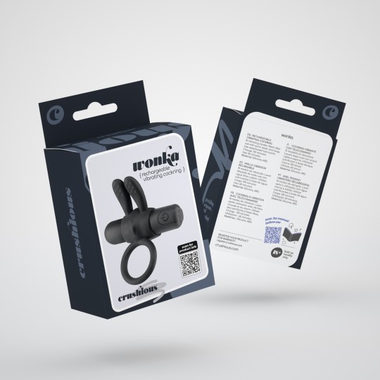 5 + 1 GRATUIT WONKA ANNEAU DE PÉNIS AVEC BALLE VIBRANTE RECHARGEABLE CRUSHIOUS