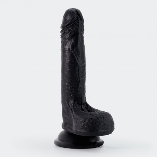 DILDO INVITIKTUS 7 IN SILICONE LIQUIDO CRUSHIOUS NERO