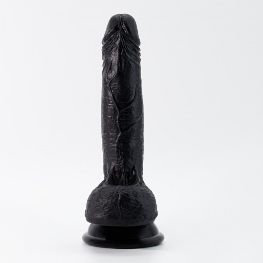 DILDO INVITIKTUS 7 IN SILICONE LIQUIDO CRUSHIOUS NERO