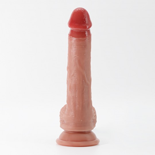 DILDO INVITIKTUS 8 IN SILICONE LIQUIDO CRUSHIOUS COLOR CARNE
