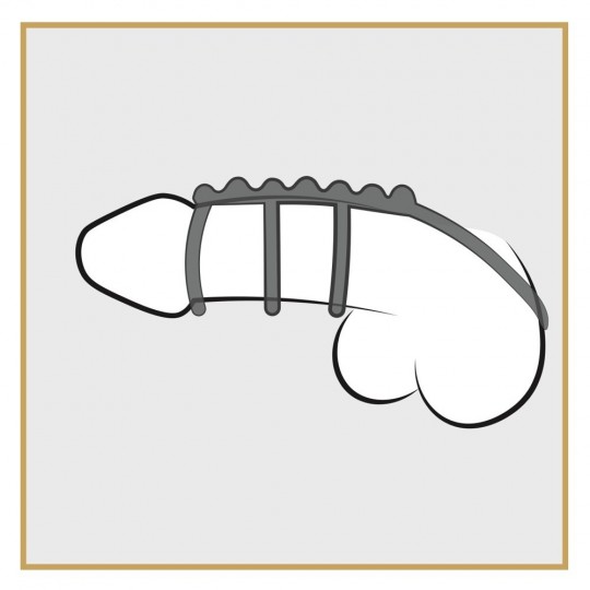 КОЛЬЦО ДЛЯ ЧЛЕНА/ЯИЧКА 4 КОЛЬЦА