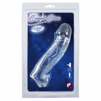 PENIS SLEEVE WITH EXTENSION AND BALL RING