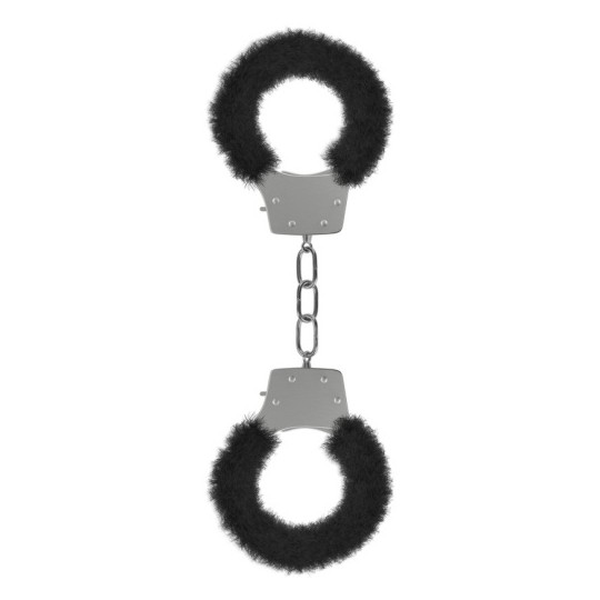 ALGEMAS COM PELUCHE PLEASURE FURRY HANDCUFFS PRETAS