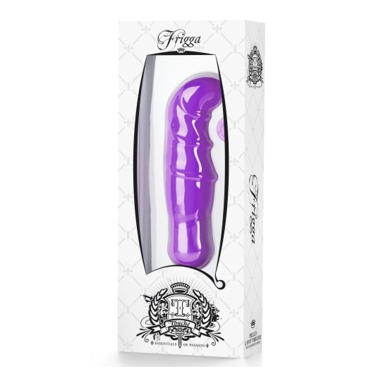 VIBRATORE FRIGGA VIOLA BIANCO IMBALLAGGIO