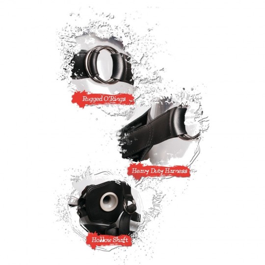 HOLLOW 12\" STRAP-ON