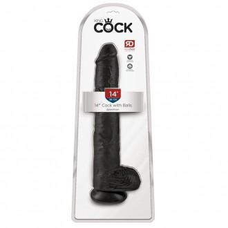 14" COCK WITH BALLS