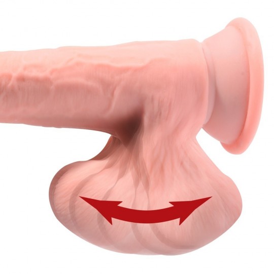 TRIPLE DENSITY COCK WITH SWINGING BALLS
