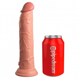 9\" DUAL DENSITY SILICONE COCK