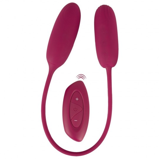 RC SHAKING &amp; VIBRATING LOVE EGG DUO