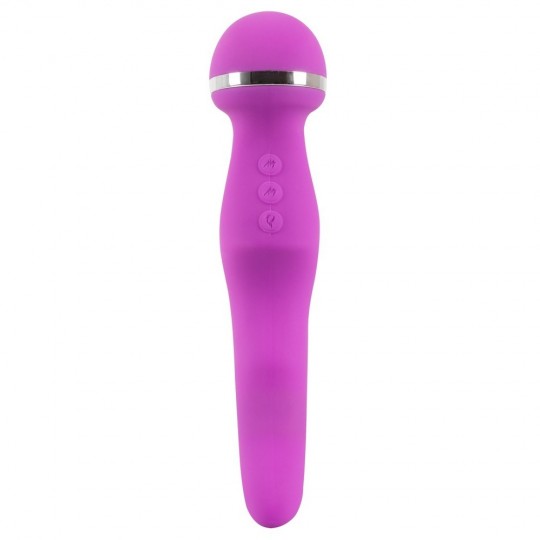 VIBRATOR AND MASSAGE WAND IN ONE WITH A WARMING FUNCTION