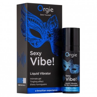GEL MIT VIBRATION LIQUID VIBRATOR 15ML ORGIE
