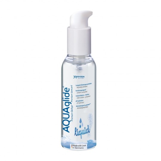 LUBRIFICANTE À BASE DE ÁGUA AQUAGLIDE LIQUID 125 ML  JOYDIVISION